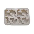 Moule silicone 8 dinosaures pour chocolats et gâteaux – Couleur 016grey