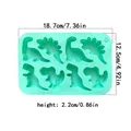 Moule silicone 8 dinosaures pour chocolats et gâteaux – 3