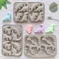 Moule silicone 8 dinosaures pour chocolats et gâteaux – 4