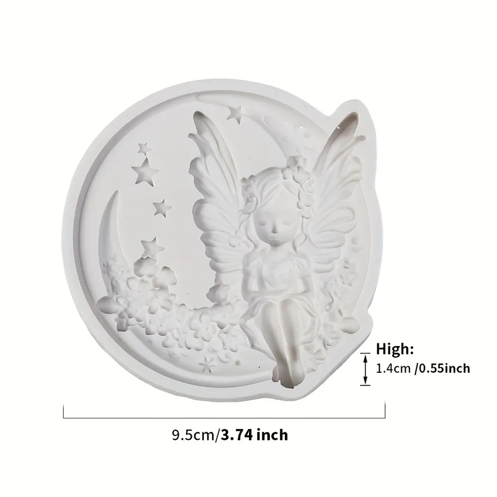 Moule silicone ailes ange papillon pour décoration gâteaux