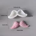 Moule silicone ailes d'ange pour pendentifs – 2
