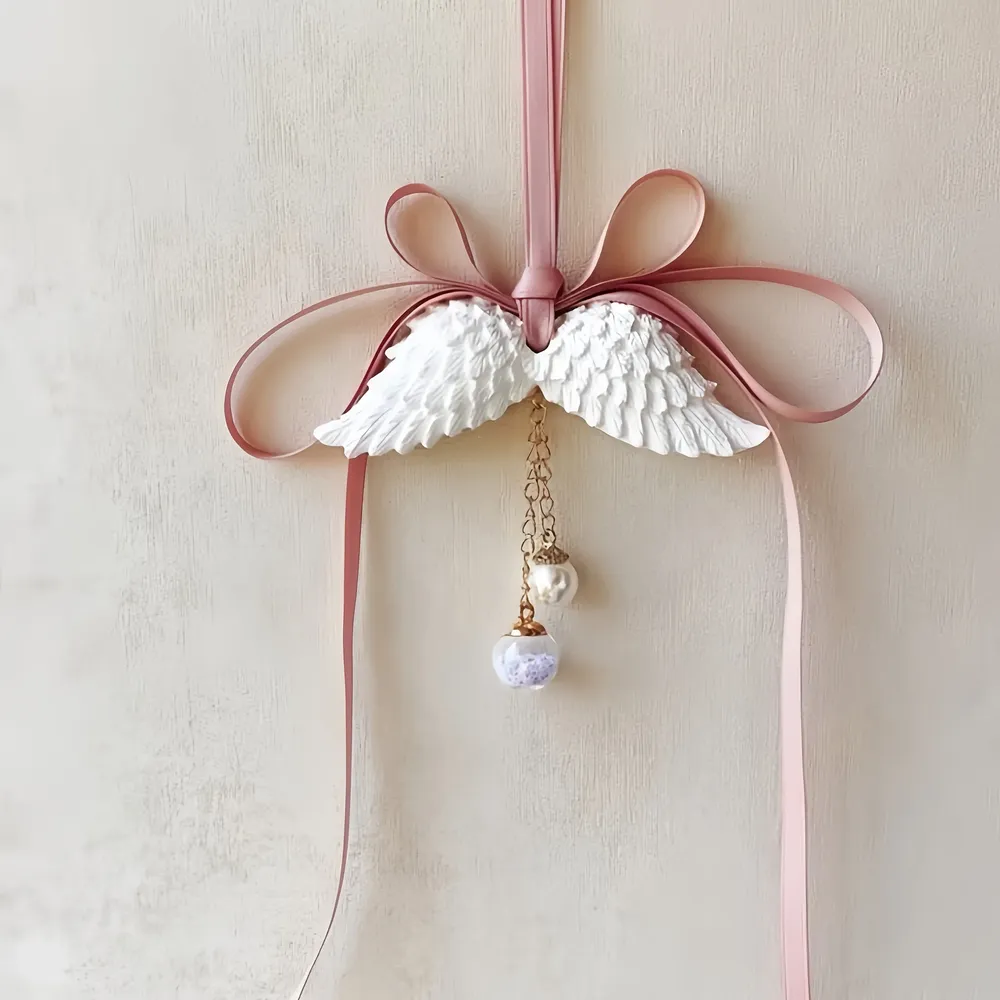 Moule silicone ailes d'ange pour pendentifs