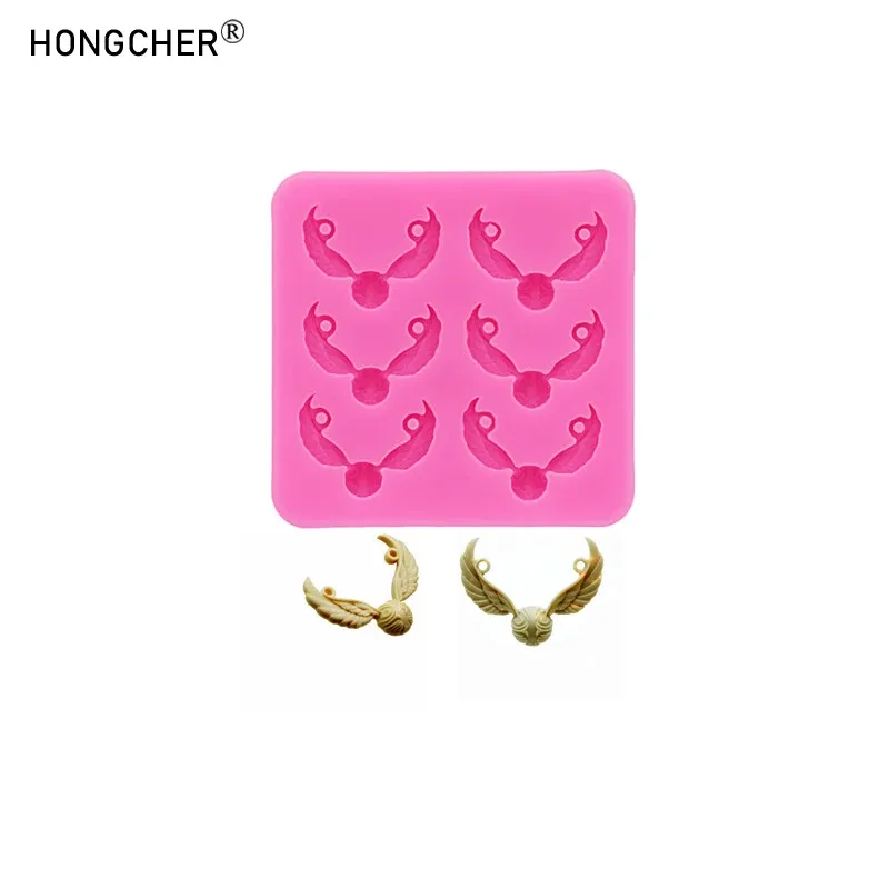 Moule silicone ailes pendentifs colliers accessoires résine
