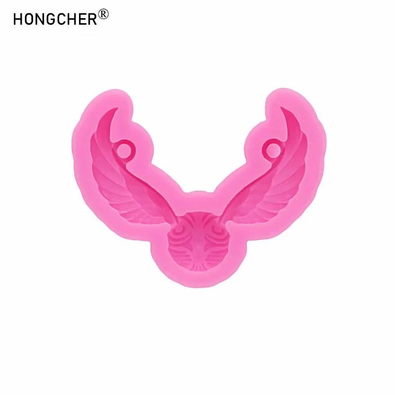 Moule silicone ailes pendentifs colliers accessoires résine