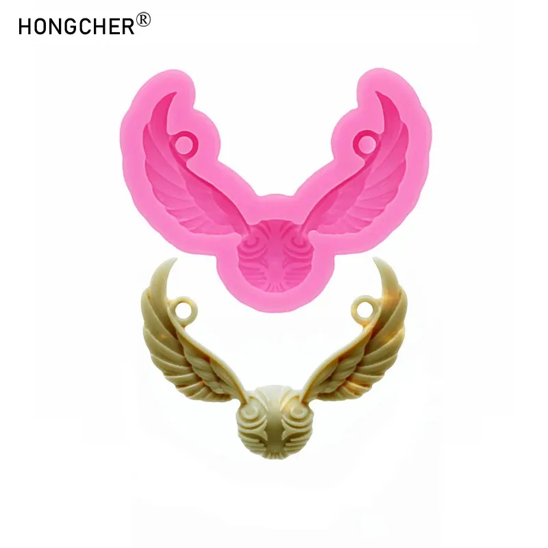 Moule silicone ailes pendentifs colliers accessoires résine