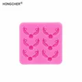 Moule silicone ailes pendentifs colliers accessoires résine – Couleur Pink