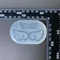 Moule silicone ailes résine liquide porte-clés – 3