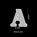 Moule silicone alphabet et chiffres breloques – Couleur A Mold