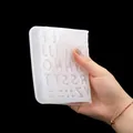 Moule silicone alphabet et chiffres cristal – 5