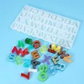 Moule silicone alphabet et numéro – 1