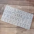Moule silicone alphabet et numéro – Couleur style 1