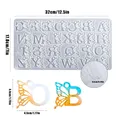Moule silicone alphabet papillon pour bijoux – 2