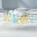 Moule silicone alphabet papillon pour bijoux – 4