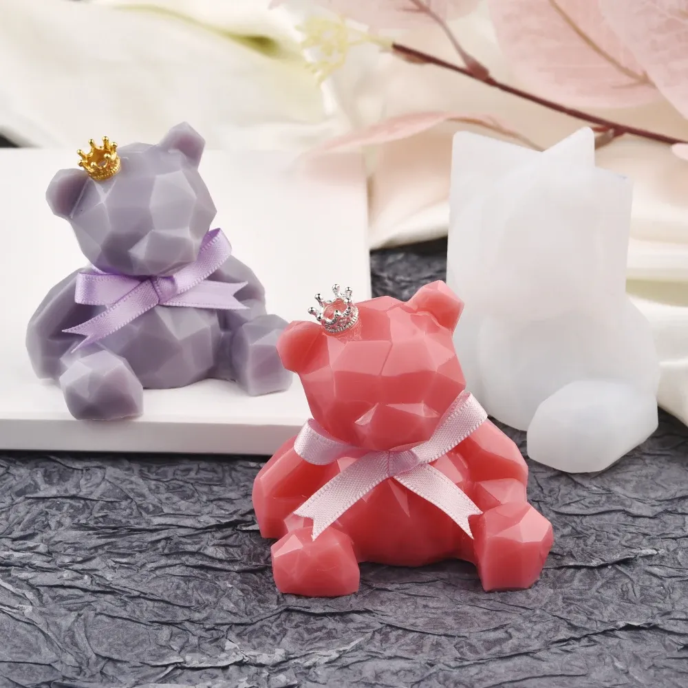 Moule silicone animal 3D pour bougies et décoration