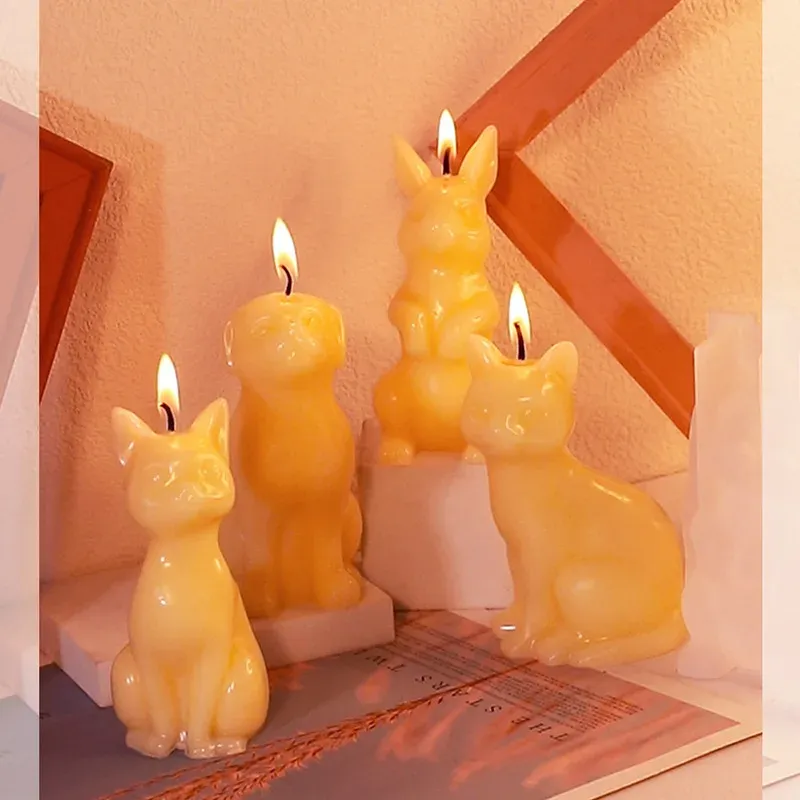 Moule silicone animal 3D pour bougies et décoration