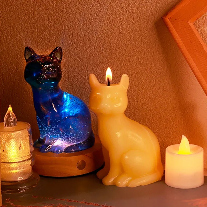 Moule silicone animal 3D pour bougies et décoration
