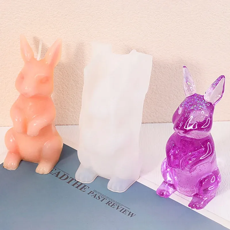 Moule silicone animal 3D pour bougies et décoration