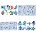 Moule silicone animal étoile pour porte-clés et bijoux – 1