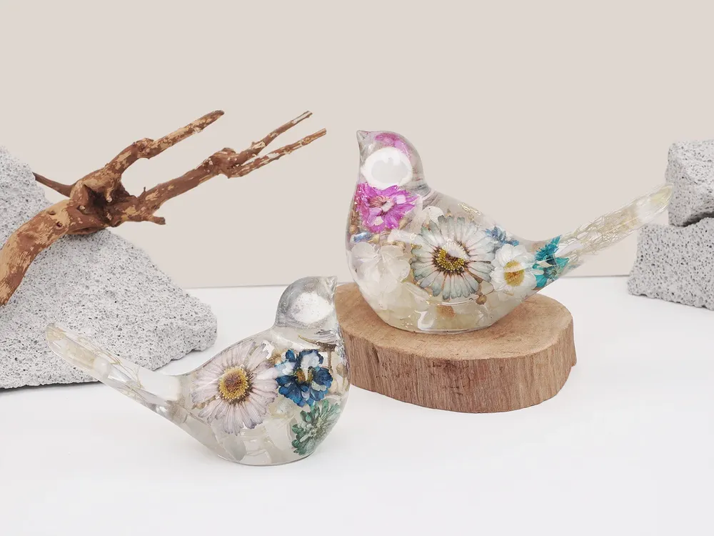 Moule silicone animaux oiseaux pour bijoux et ornements