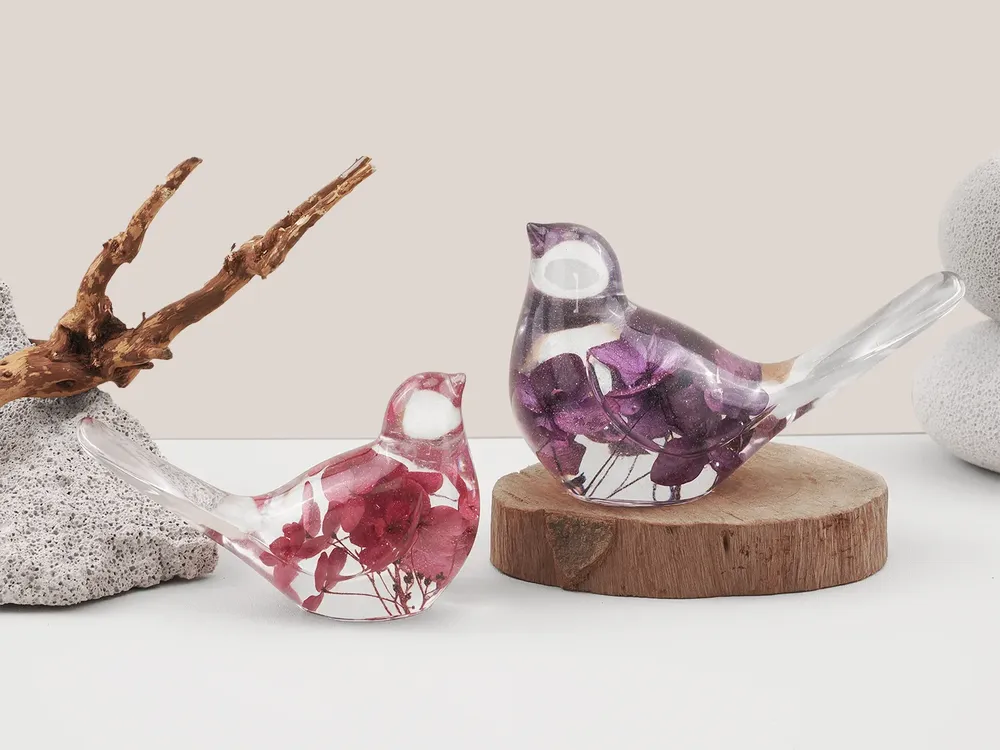 Moule silicone animaux oiseaux pour bijoux et ornements