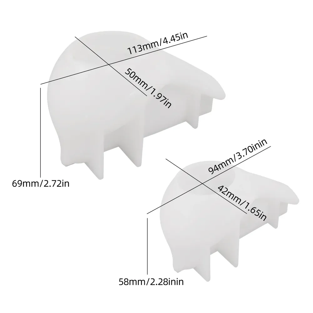 Moule silicone animaux oiseaux pour bijoux et ornements