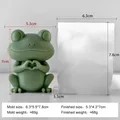 Moule silicone animaux pour bougies et décoration – Couleur vert clair (J-5508)