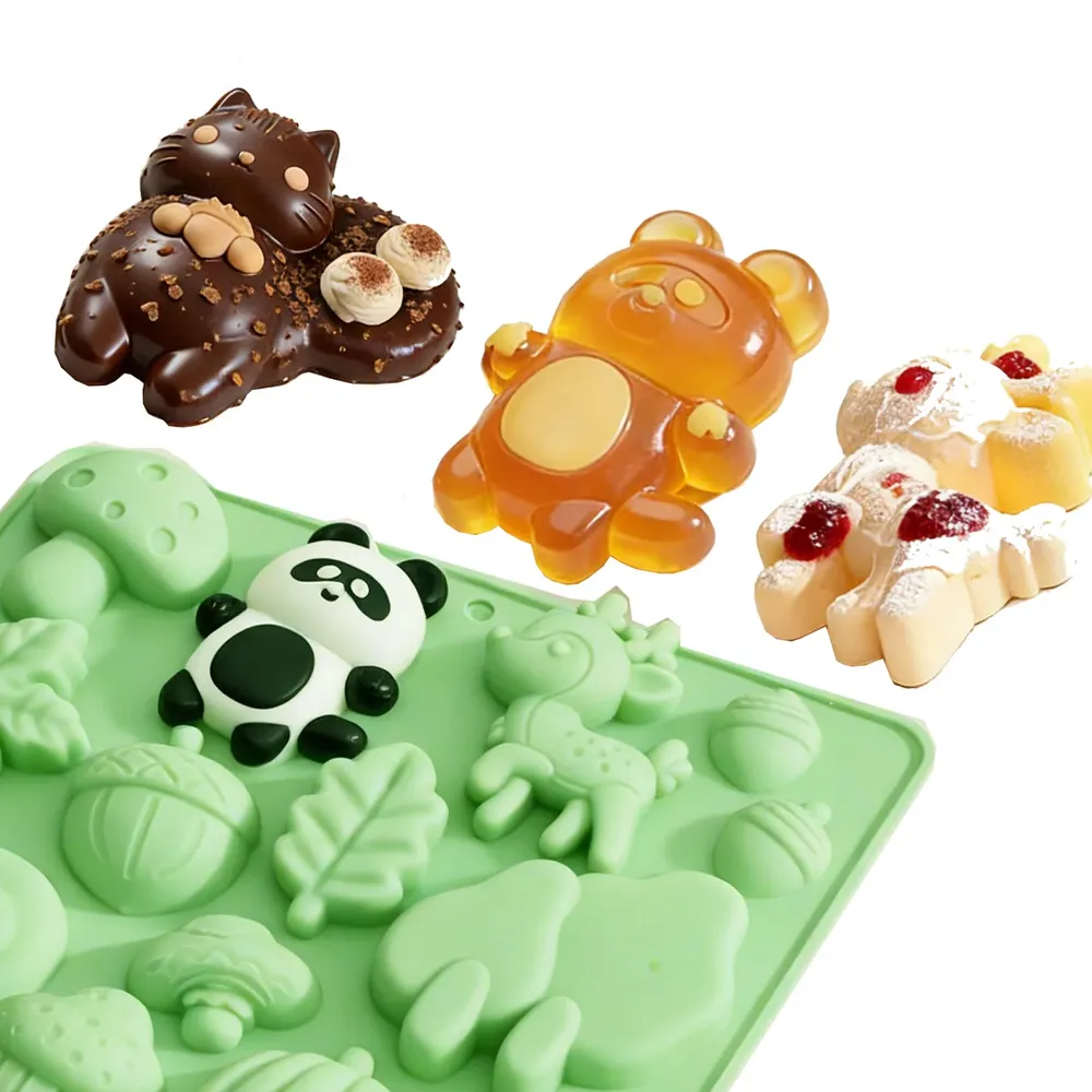 Moule silicone animaux pour gâteaux, chocolats et résine