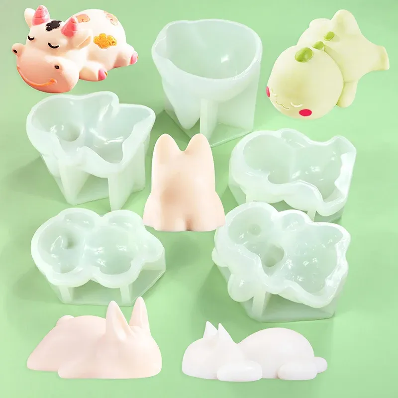 Moule silicone animaux pour gâteaux et desserts