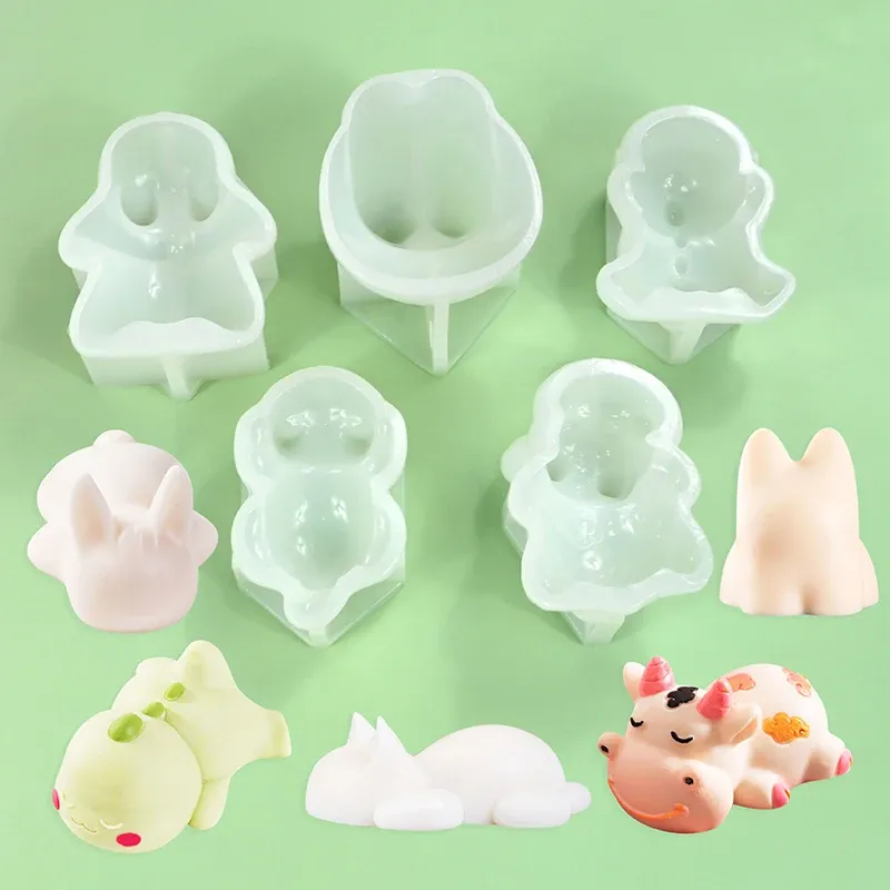 Moule silicone animaux pour gâteaux et desserts