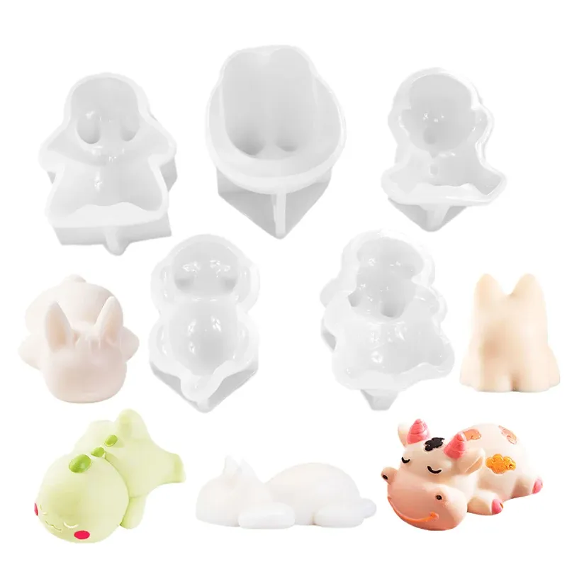 Moule silicone animaux pour gâteaux et desserts