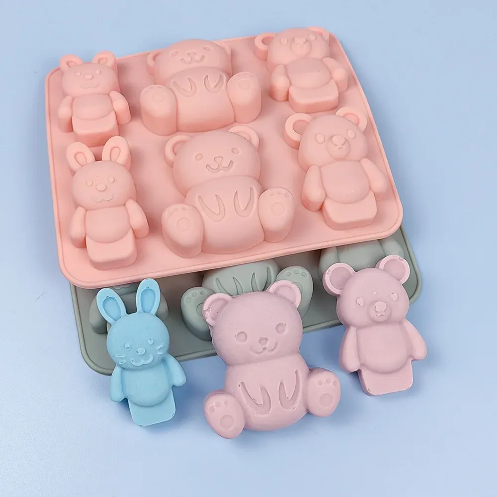 Moule silicone animaux pour gâteaux et glaçons