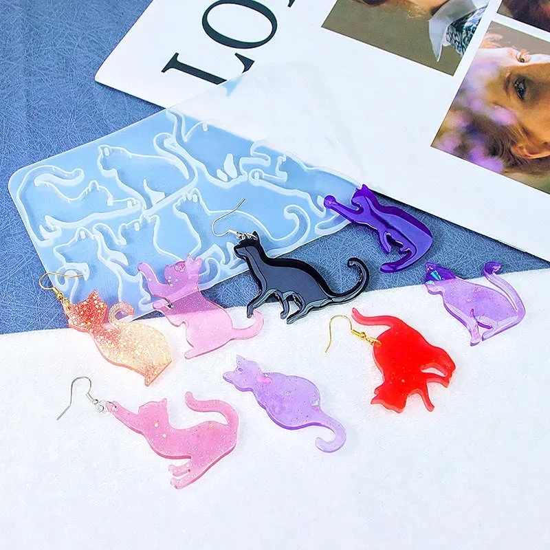Moule silicone animaux variés pour artisanat et bougies