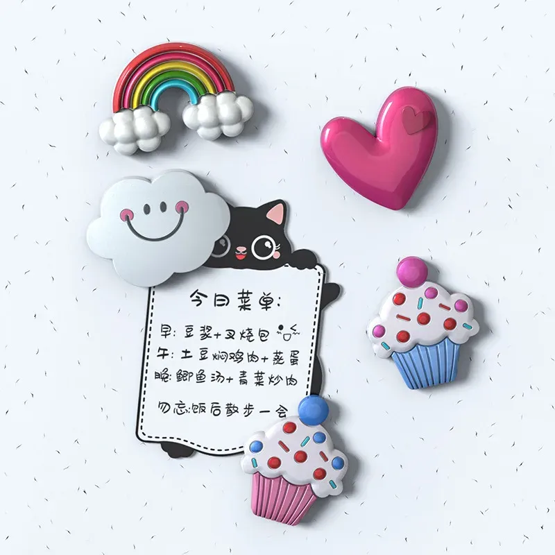 Moule silicone arc-en-ciel cœur pour aimant et pendentif résine