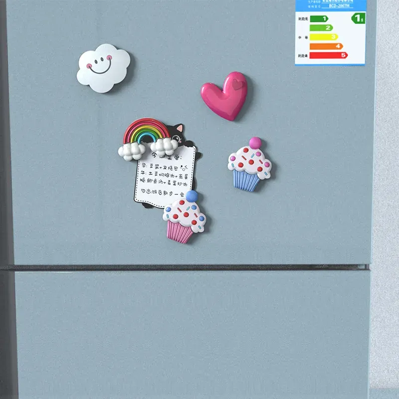 Moule silicone arc-en-ciel cœur pour aimant et pendentif résine