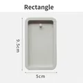 Moule silicone argile aromathérapie visage et fleur – Color Gris clair (1)