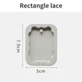 Moule silicone argile aromathérapie visage et fleur – Color Vert armée (7)