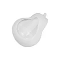 Moule silicone assiette citrouille et miroir – Couleur BLANC (01)