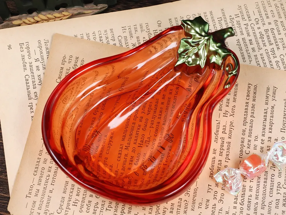 Moule silicone assiette citrouille et miroir