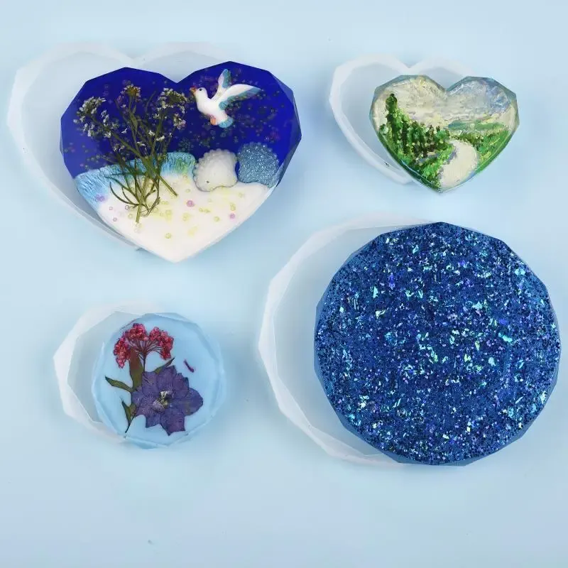 Moule silicone base dessous de verre