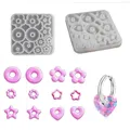 Moule silicone bijoux 3D formes variées pour pendentifs – 1