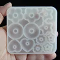 Moule silicone bijoux 3D formes variées pour pendentifs – 5