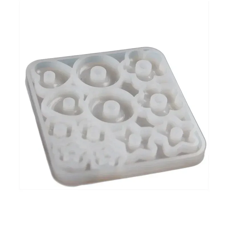 Moule silicone bijoux 3D formes variées pour pendentifs