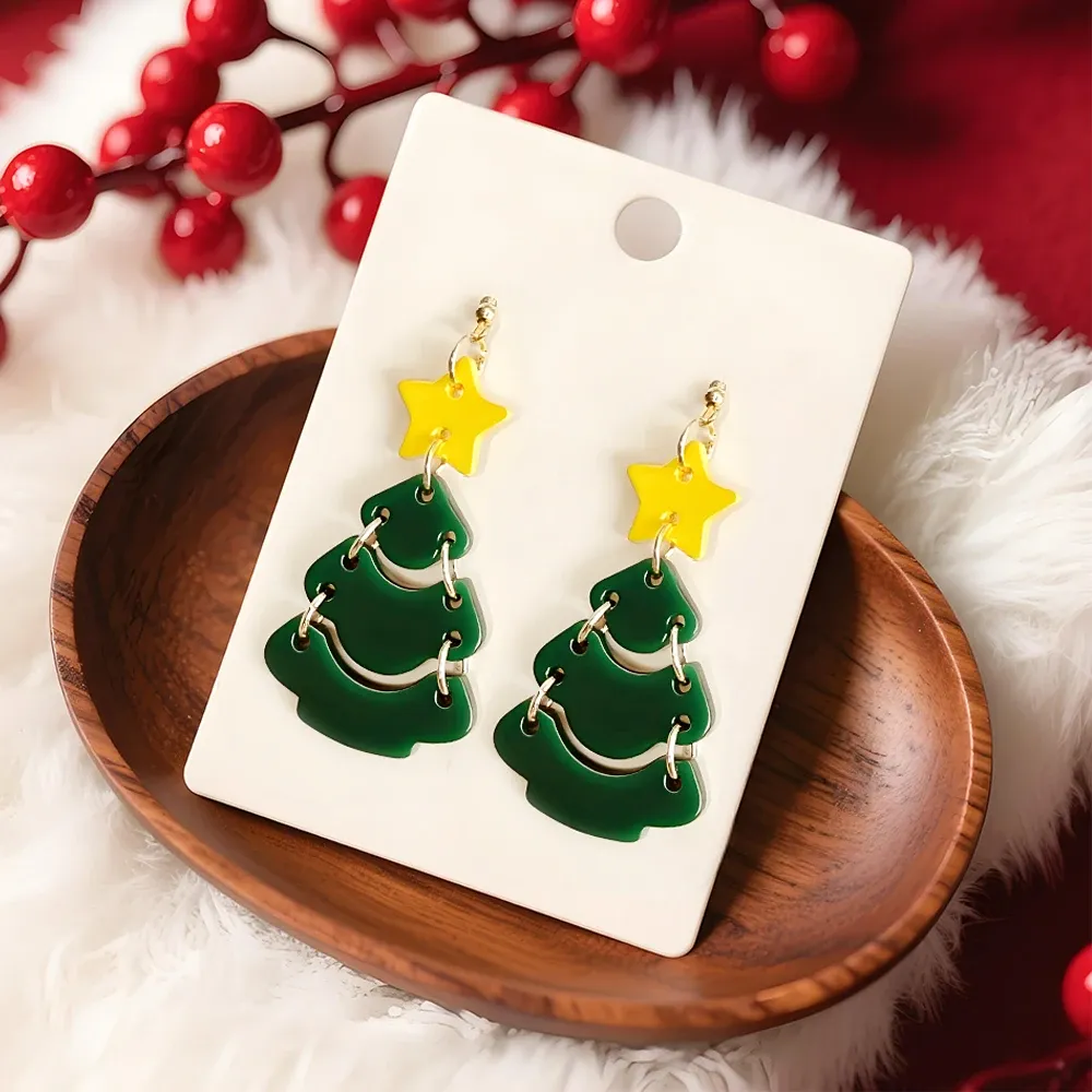 Moule silicone bijoux arbre flocon cloche ange