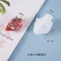 Moule silicone bijoux oiseau ours sac porte-bonheur – 2