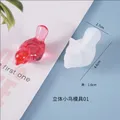 Moule silicone bijoux oiseau ours sac porte-bonheur – Couleur Bird-1