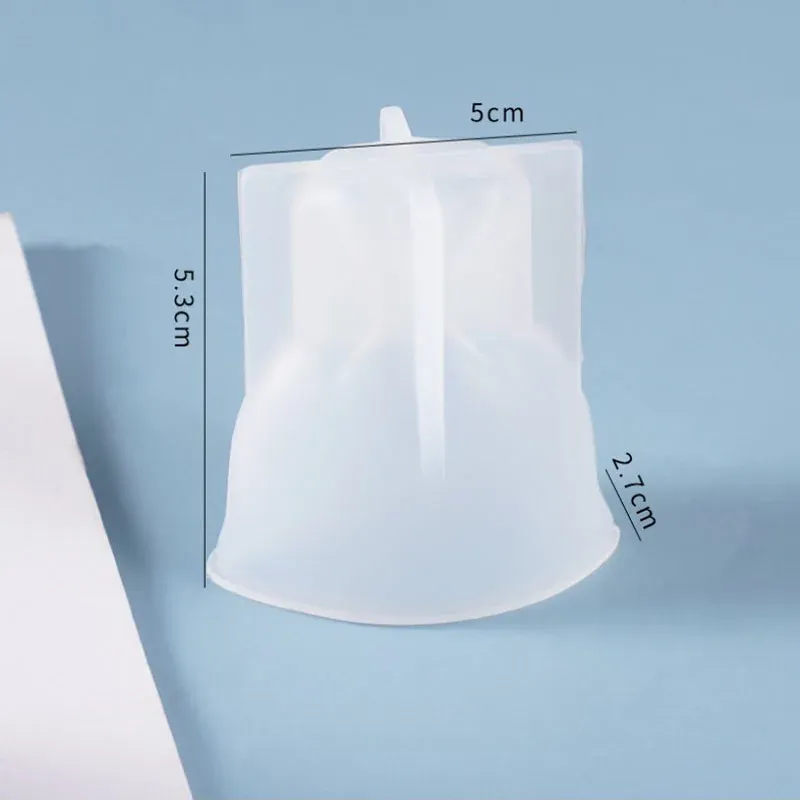 Moule silicone bijoux oiseau ours sac porte-bonheur