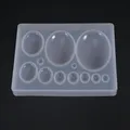 Moule silicone bijoux résine UV époxy formes géométriques – 5