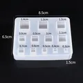 Moule silicone bijoux résine UV époxy formes géométriques – Couleur Cube