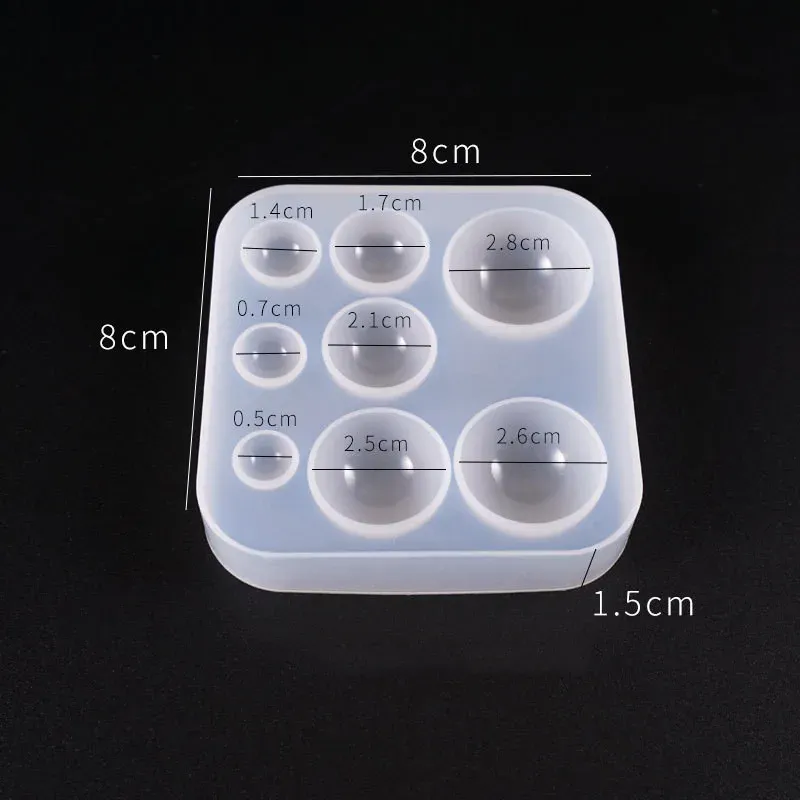 Moule silicone bijoux résine UV époxy formes géométriques