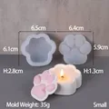Moule silicone boîte rangement griffes chat, pot bougie, cendrier – Couleur small